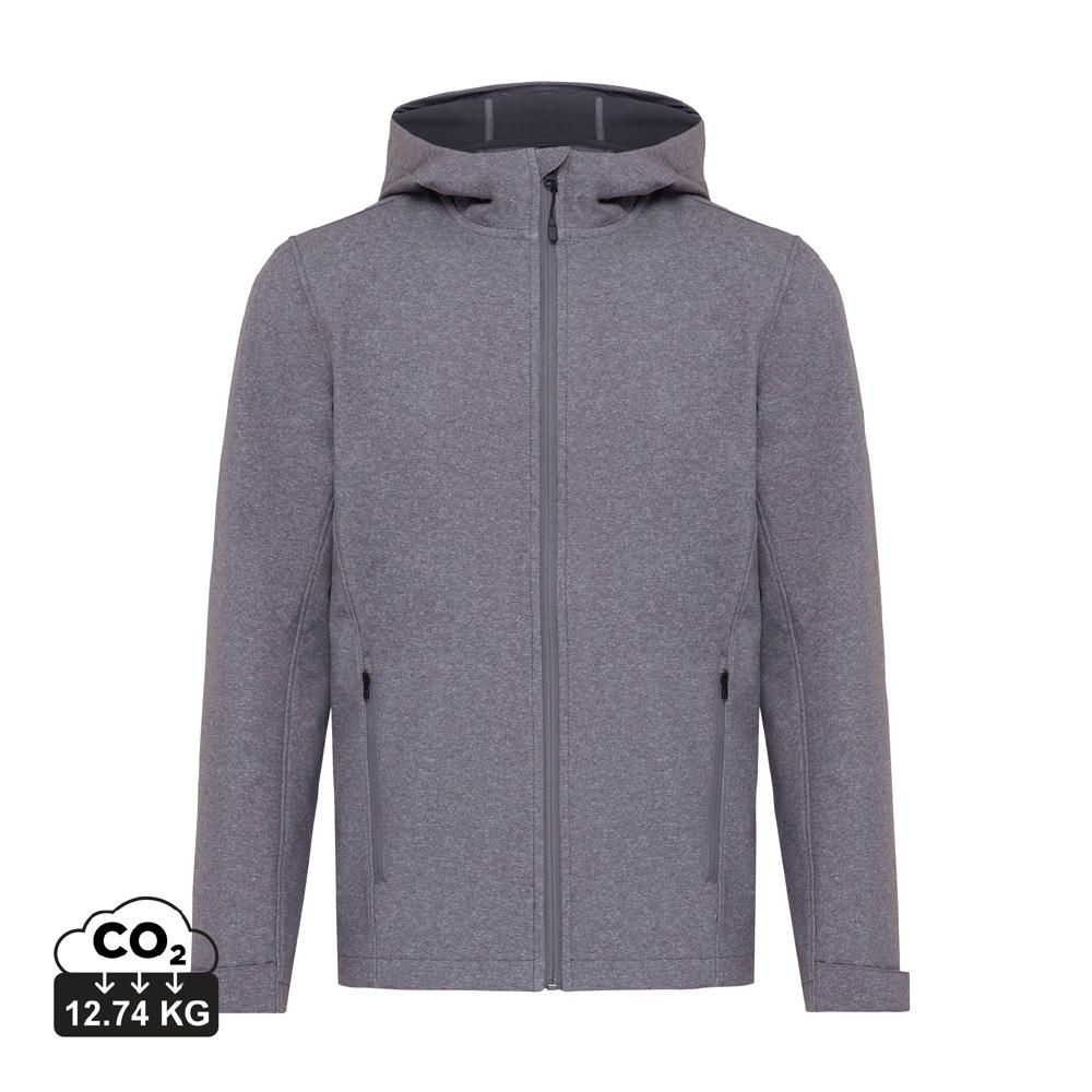 IQONIQ Makalu Herren Softshelljacke aus recyceltem Polyester