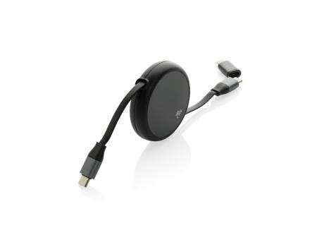 Terra ausziehbares 240W 2-in-1 Kabel aus RCS rec. Aluminium