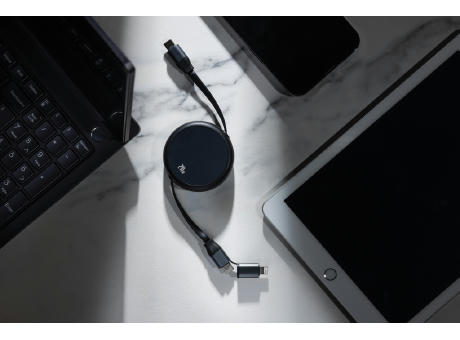 Terra ausziehbares 240W 2-in-1 Kabel aus RCS rec. Aluminium