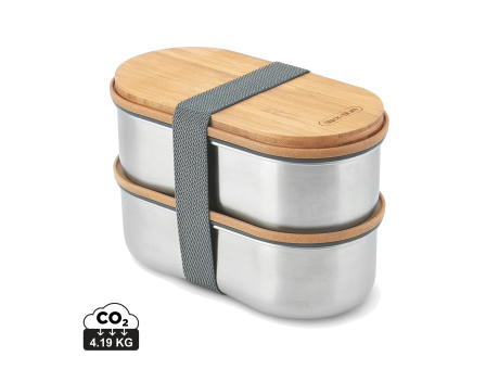 Black+Blum Stainless Steel Double Bento Box