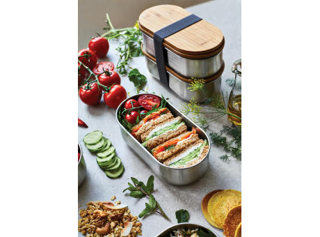 Black+Blum Stainless Steel Double Bento Box