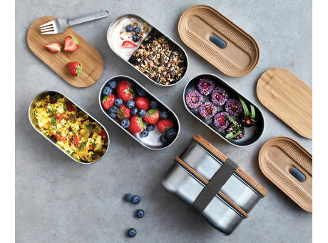 Black+Blum Stainless Steel Double Bento Box