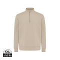 IQONIQ Elgon Quarter-Zip-Sweater aus rec. Baumwolle