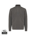 IQONIQ Elgon Quarter-Zip-Sweater aus rec. Baumwolle
