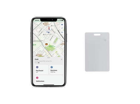 Findit Dual aufladebare RCS Ultra-Thin-Finder-Card