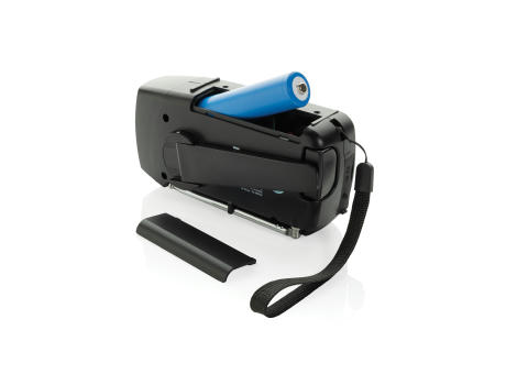 RescueWave Notfallradio aus RCS recyceltem Kunststoff