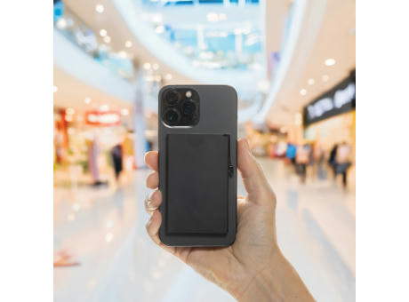 Magnetischer RFID-Kartenhalter aus Aluminium für Smartphones