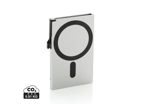 Magnetischer RFID-Kartenhalter aus Aluminium für Smartphones