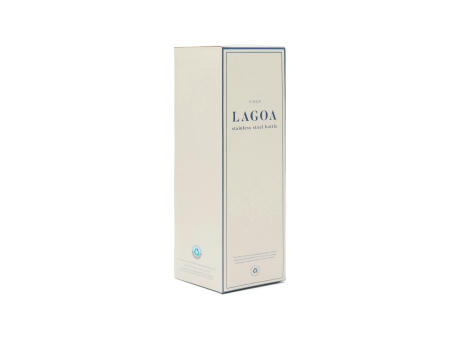 VINGA Lagoa Flasche aus RCS Stainless-Steel, 600ml