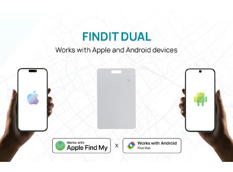 Findit Dual aufladebare RCS Ultra-Thin-Finder-Card