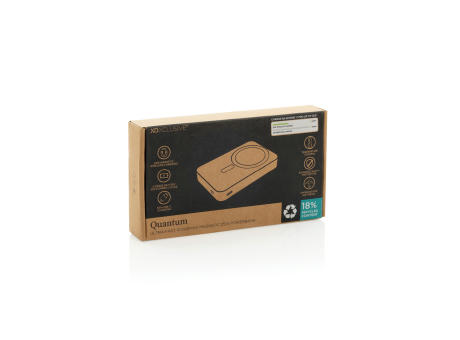 Quantum RCS Ultra-Fast 25W 10.000mAh magnetische Powerbank