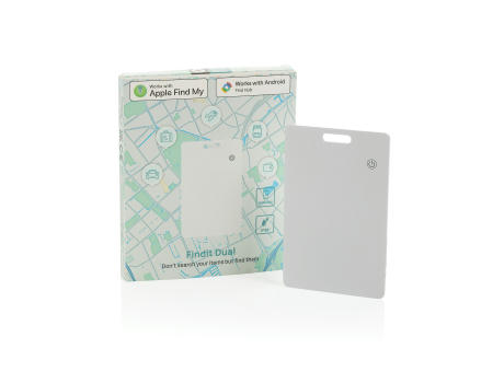 Findit Dual aufladebare RCS Ultra-Thin-Finder-Card