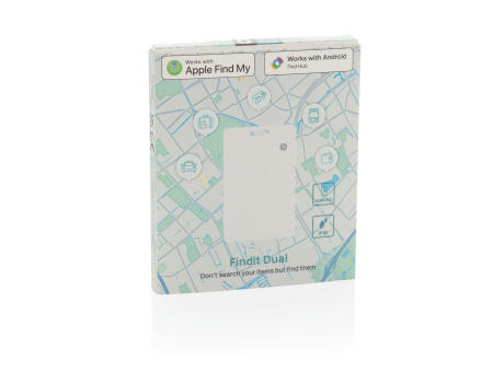 Findit Dual aufladebare RCS Ultra-Thin-Finder-Card