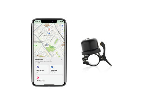 Bikefinder Dual RCS Fahrradklingel mit weltweiter Ortung