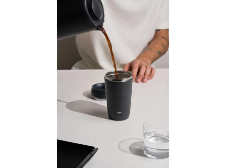 Topl-Trinkbecher aus rec. Stahl mit 360-Grad-Deckel 354ml