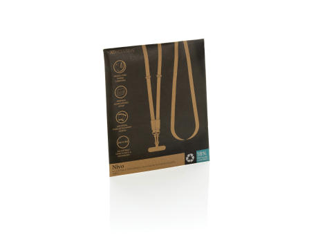 Nivo Crossbody-Handyband aus RCS recyceltem PET