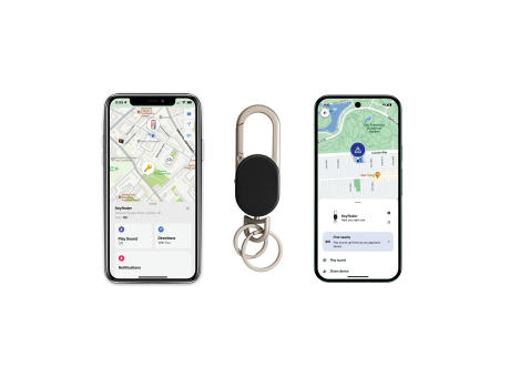 Keyfinder Dual Schlüsselanhänger mit weltweiter Ortung