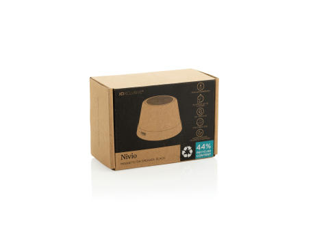 Nivio magnetischer 5W-Speaker aus RCS recyceltem Aluminium