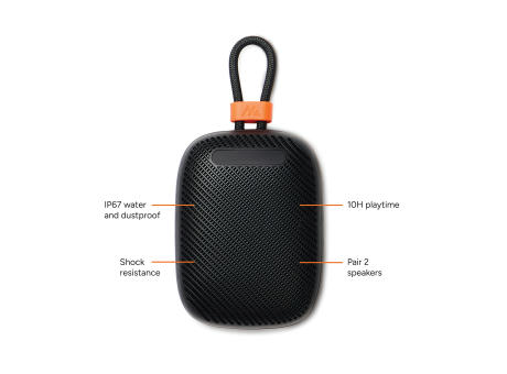 Nordic Drift Titan IP67 wasser-& staubgeschützter 5W-Speaker