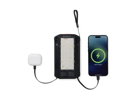 Nordic Drift Titan 10.000mAh Solar Powerbank with 3 Panels