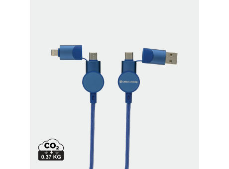 Oakland RCS rKunststoff 1,2m 6-in-1 Fast-Charging 45W Kabel