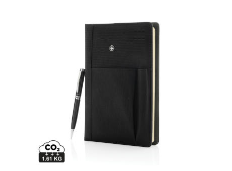 Notizbuch und Stift