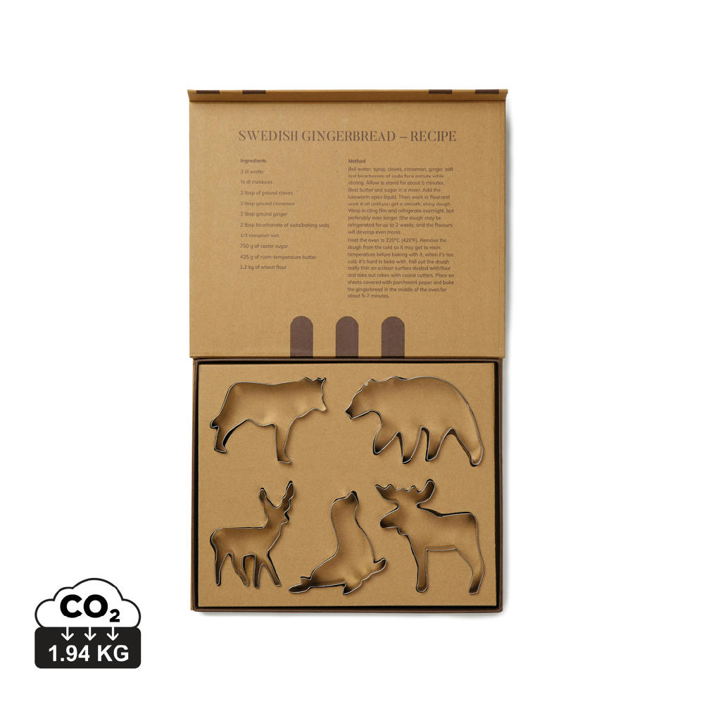 VINGA Nordic Big 5-tlg. Ausstechformen-Set