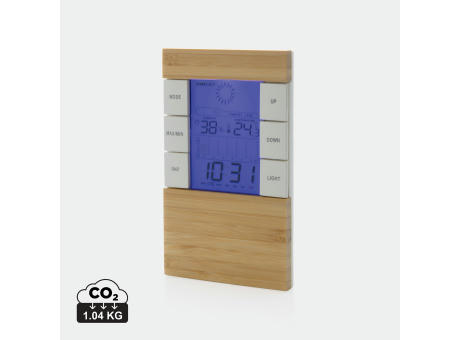 Utah Wetterstation aus RCS rKunststoff & Bambus