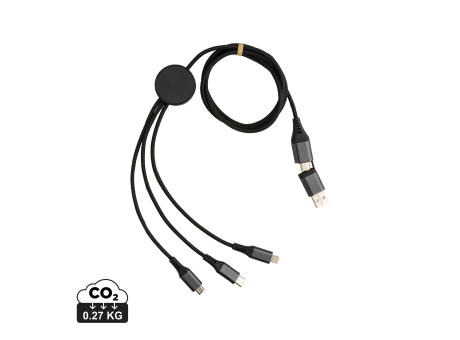 Terra 60W 120cm 6-in-1-Kabel aus RCS recyceltem Aluminium