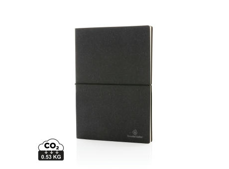 A5 Notizbuch aus GRS recyceltem Leder