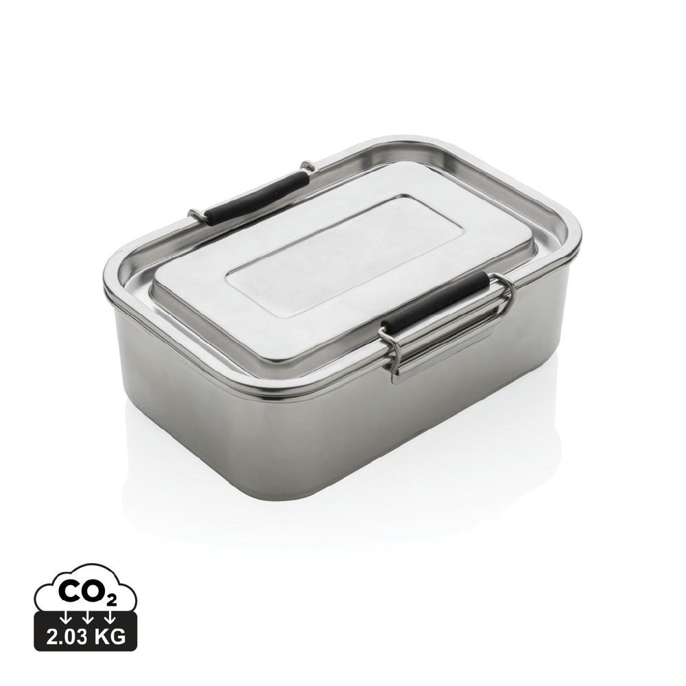 Auslaufsichere Lunchbox aus RCS recyceltem Stainless Steel