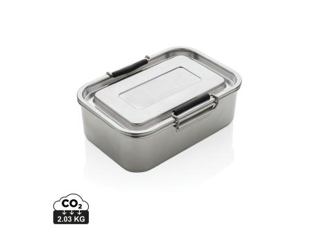 Auslaufsichere Lunchbox aus RCS recyceltem Stainless Steel