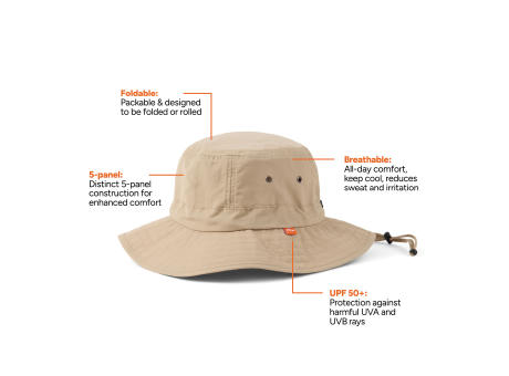 Nordic Drift RCS Horizon UPF 50+ Bucket-Hat