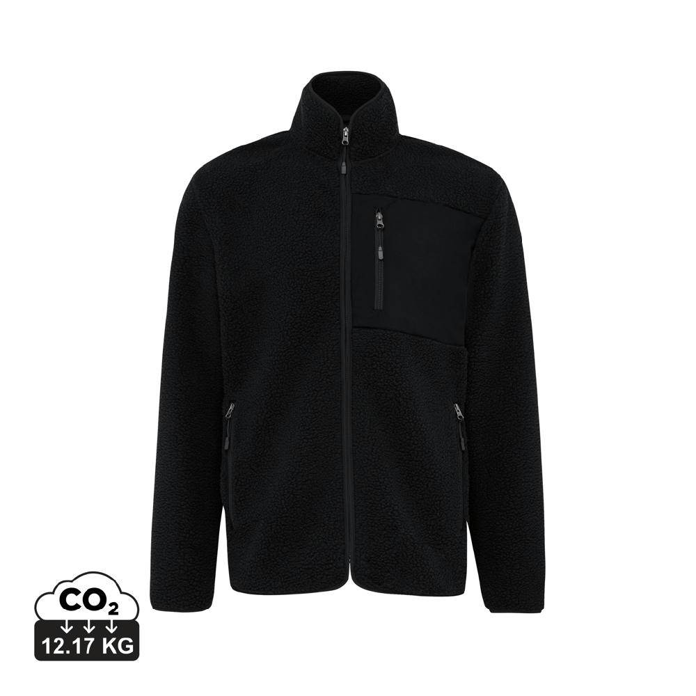 IQONIQ Diran Fleecejacke aus recyceltem Polyesterflor