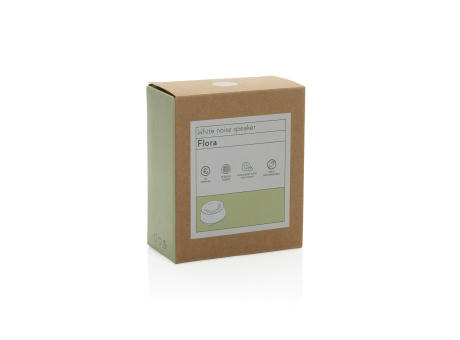 Flora RCS White-Noise-Lautsprecher aus recyceltem Kunststoff