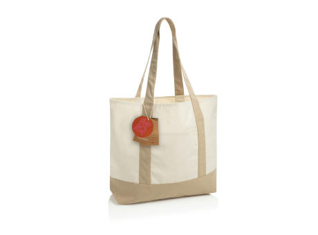 SHOP LOCAL AWARE™ Tasche aus recycelter Baumwolle, 350g/m²