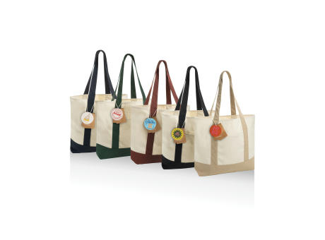 SHOP LOCAL AWARE™ Tasche aus recycelter Baumwolle, 350g/m²