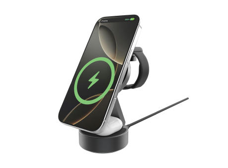 Quantum ultraschnelles kabelloses 3-in-1 25W RCS Ladegerät