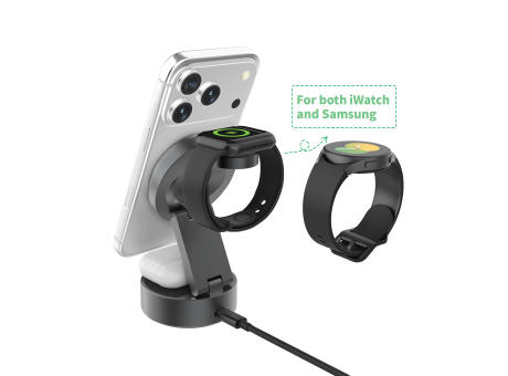 Quantum ultraschnelles kabelloses 3-in-1 25W RCS Ladegerät