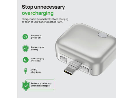 ChargeGuard RCS USB-C-Adapter mit automatischer Abschaltung