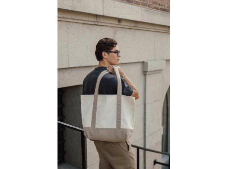 SHOP LOCAL AWARE™ Tasche aus recycelter Baumwolle, 350g/m²