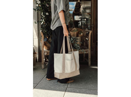 SHOP LOCAL AWARE™ Tasche aus recycelter Baumwolle, 350g/m²