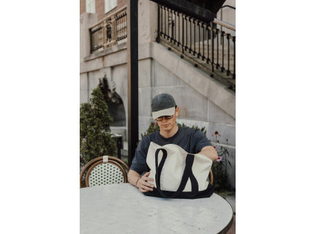SHOP LOCAL AWARE™ Tasche aus recycelter Baumwolle, 350g/m²