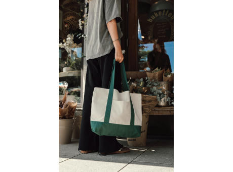 SHOP LOCAL AWARE™ Tasche aus recycelter Baumwolle, 350g/m²