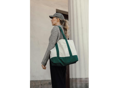 SHOP LOCAL AWARE™ Tasche aus recycelter Baumwolle, 350g/m²