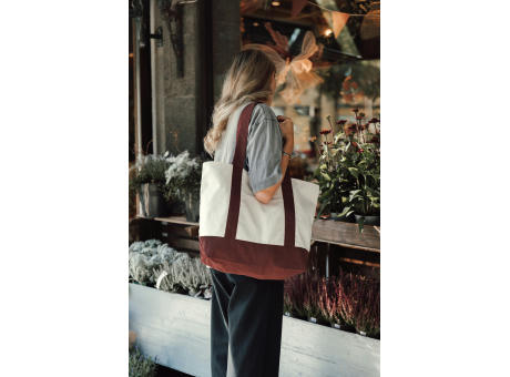 SHOP LOCAL AWARE™ Tasche aus recycelter Baumwolle, 350g/m²