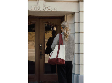 SHOP LOCAL AWARE™ Tasche aus recycelter Baumwolle, 350g/m²