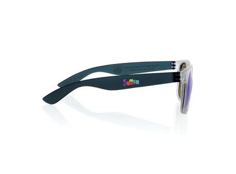 Gleam Sonnenbrille aus RCS rec. PC mit verspiegelten Gläsern
