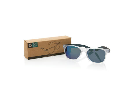 Gleam Sonnenbrille aus RCS rec. PC mit verspiegelten Gläsern