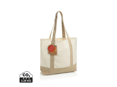 SHOP LOCAL AWARE™ Tasche aus recycelter Baumwolle, 350g/m²